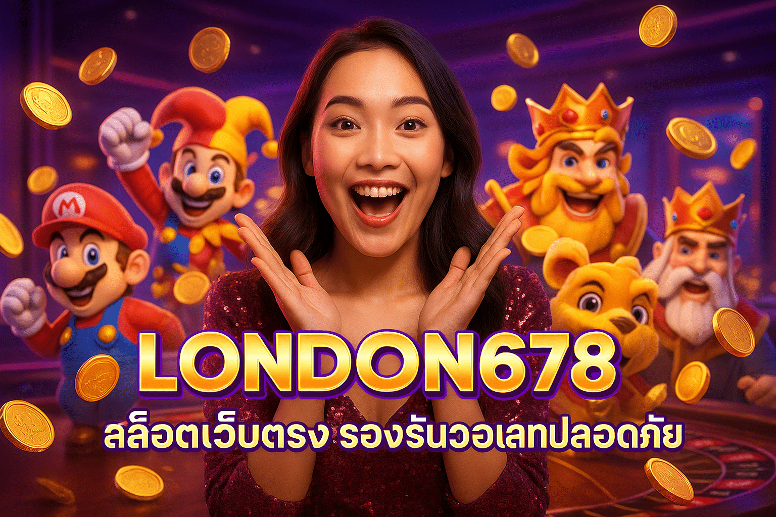 LONDON678 สล็อตเว็บตรง รองรับวอเลท ปลอดภัย