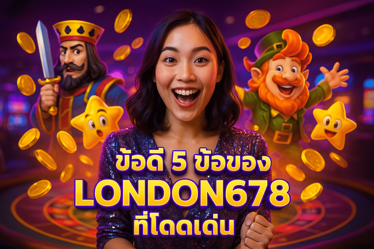ข้อดี 5 ข้อของ LONDON678 ที่โดดเด่น