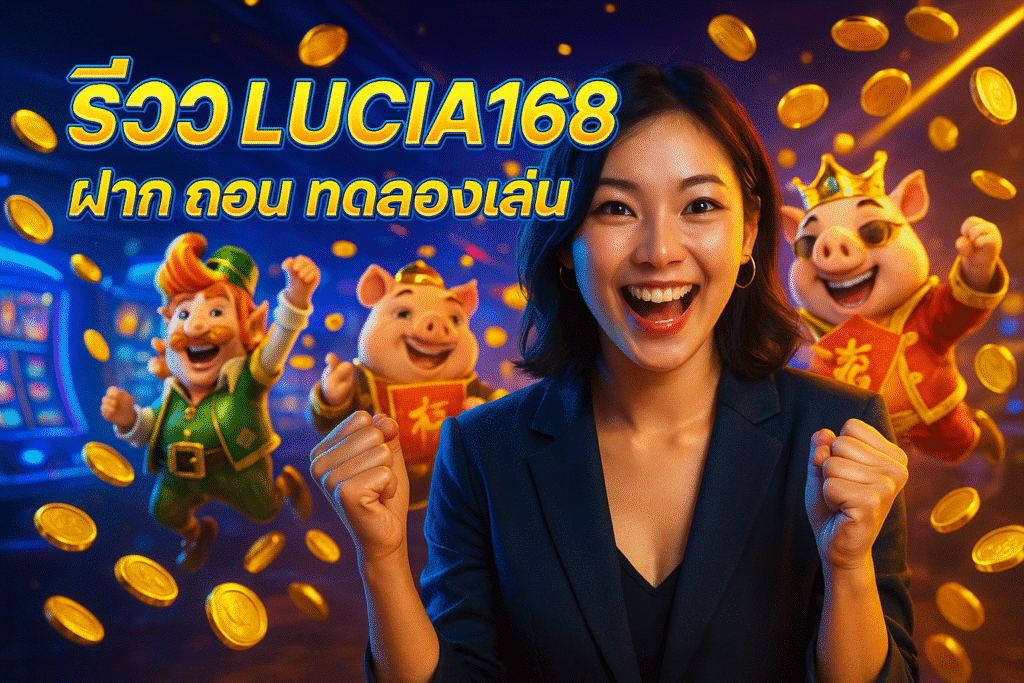 รีวิว LUCIA168 – ฝาก ถอน ทดลองเล่น