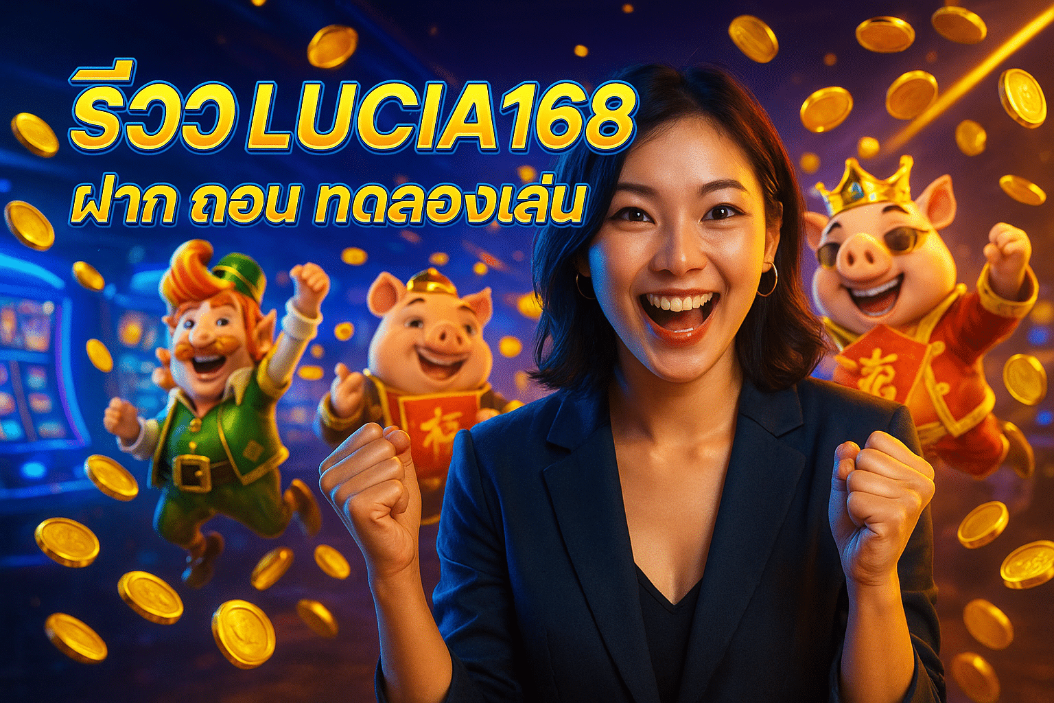 รีวิว LUCIA168 – ฝาก ถอน ทดลองเล่น