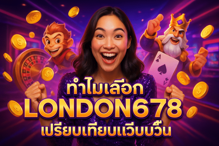 ทำไมเลือก LONDON678 ดีไหม? เปรียบเทียบเว็บอื่น