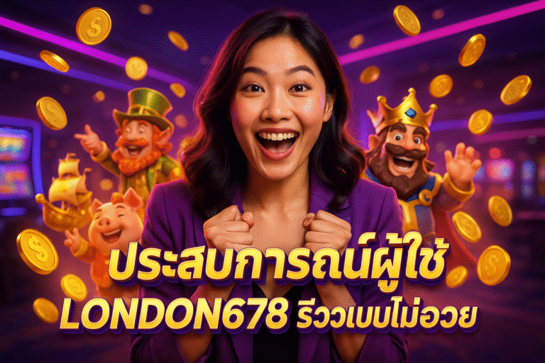 ประสบการณ์ผู้ใช้ LONDON678 รีวิวแบบไม่อวย