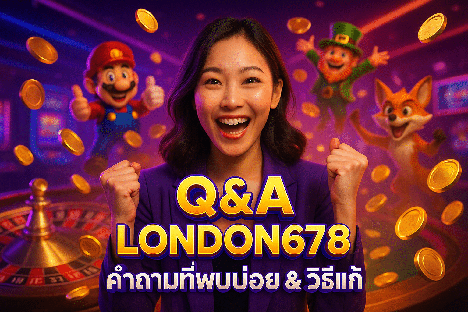 Q&A LONDON678 คำถามที่พบบ่อย & วิธีแก้