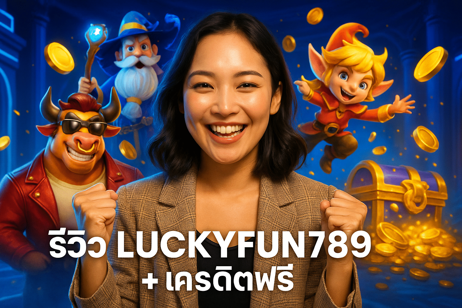 รีวิว LUCKYFUN789 + เครดิตฟรี